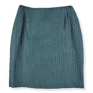 Jones NY Teal Skirt 8Petite